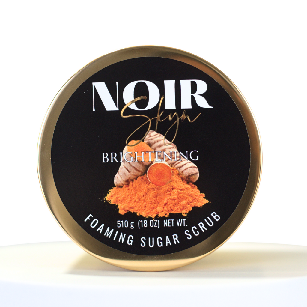 Brightening Foaming Sugar Scrub with Turmeric & Kojic Acid