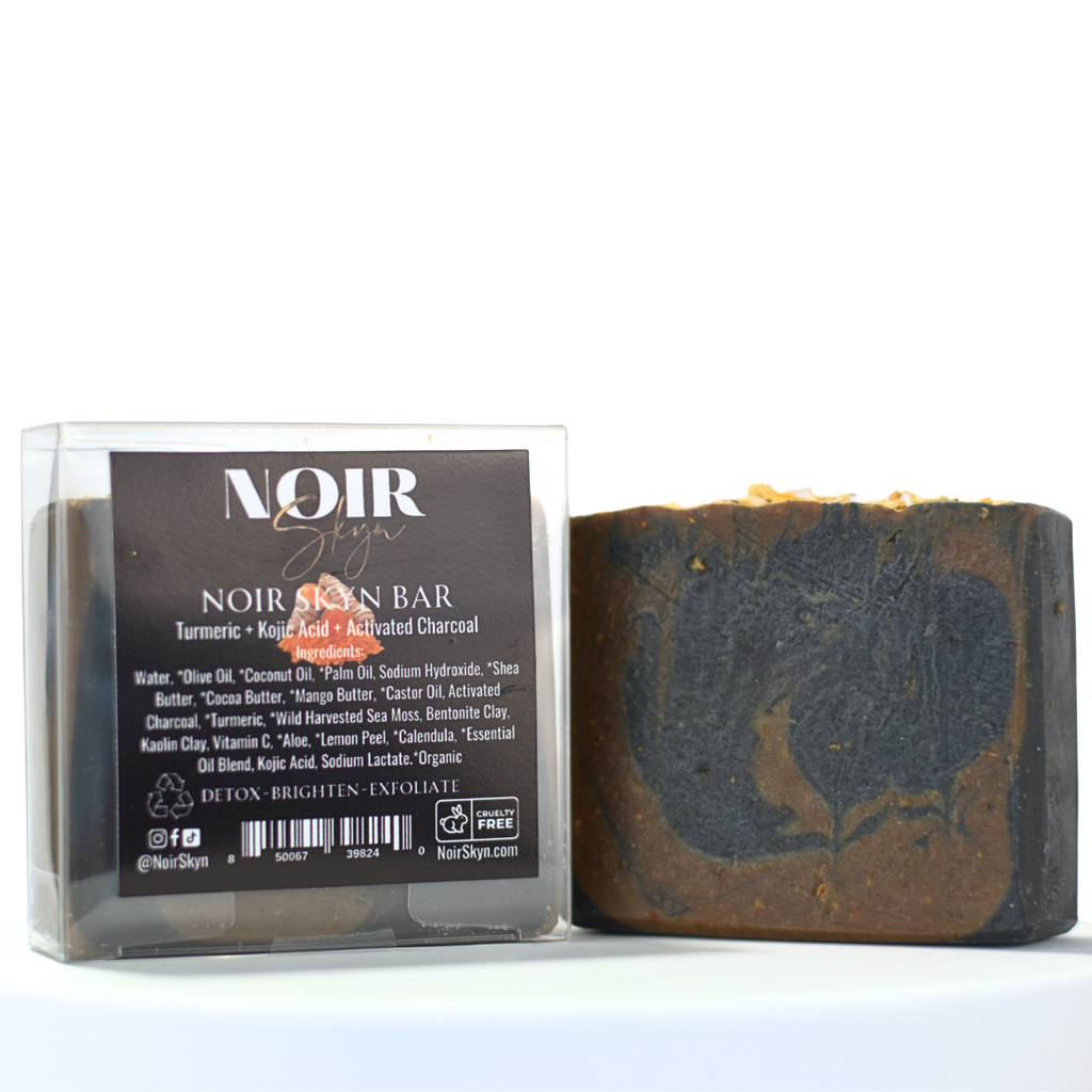 Noir Skyn Bar Face & Body with Turmeric, Activated Charcoal & Kojic Acid